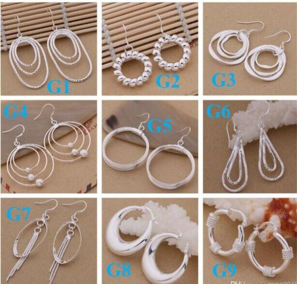 

mixed 925 sterling silver jewelry drop earings 2014 brand new beautif earrings dangle earrings mix order 176224287498172675