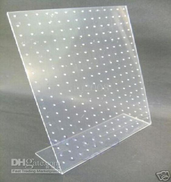 

jewellery earrings clear acrylic display stand holder color clear6495505, Black