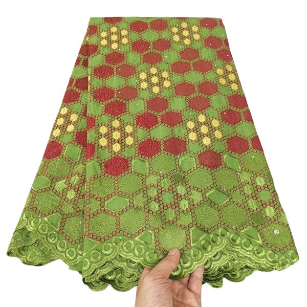 

rhinestones swiss voile lace fabric 5 yards cotton cloth dresses for women wedding party textile lady clothing sewing craft bride apparel 20, Black;white