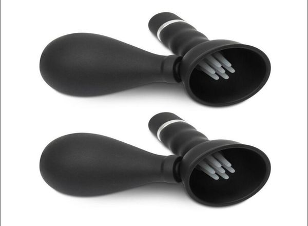 

vibrating female breast enhancer nipple cup vacuum pump suction breast enlarger2485298