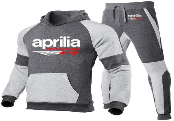 

aprilia racing ig quality rsv4 men039s oodie and set winter casual sportswear sportswear 2piece set54988288872576, Gray