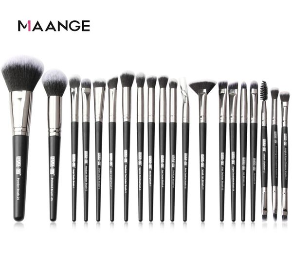 

20pcs maange wooden makeup brushes set professional with natural hair foundation powder eyeshadow for makeup bursh tool 2010078892172
