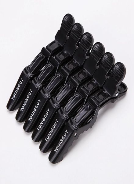 

6pcslot plastic hair clip hairdressing clamps claw section alligator clips barber for salon styling hair accessories hairpin8938437