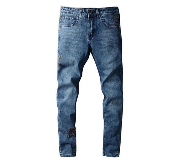 

the latest men039s jeans for ripped men motorcyclist brands skinny 2840019324001, Blue