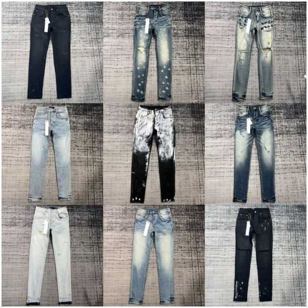 

ksubi designer jeans purple jean mens rise elastic mens clothing tight skinny denim tears jeans designer fashion m2, Blue