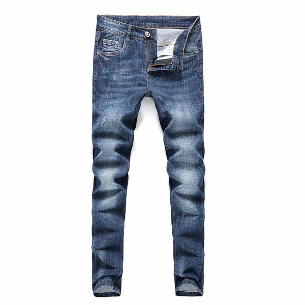 

designer jeans mens skinny jeans colors pants long hippop sticker embroidery slim denim straight streetwear skinny pants wholesale, Blue