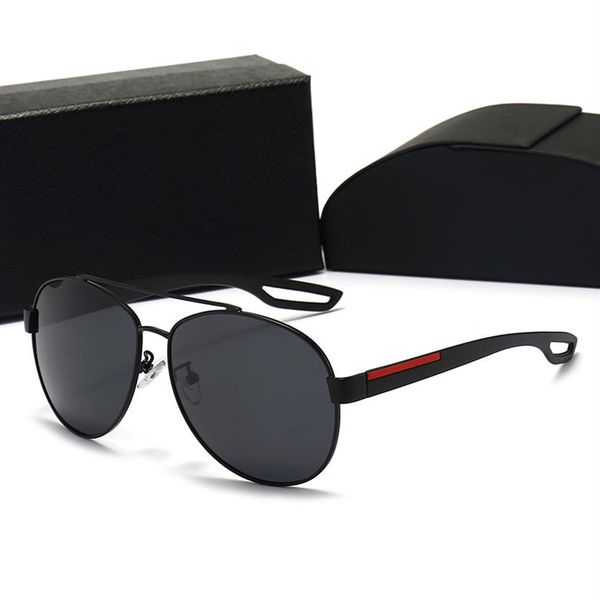 

vintage driving designer sunglass classic polarized polaroid lens uv400 eyewear men women travel beach island fashion sunglasses r2544, White;black