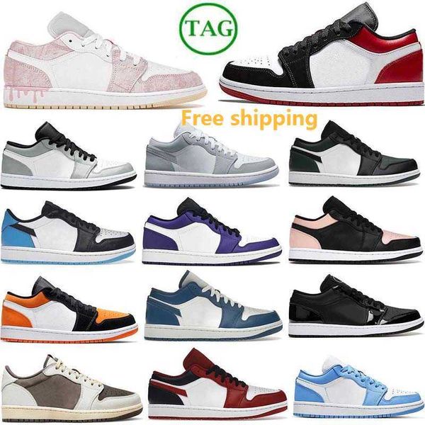 

women men sneaker luxury designer shoe high-quality trainers leather reverse mocha bred toe shadow trainer basketball runnning sneakers, Black