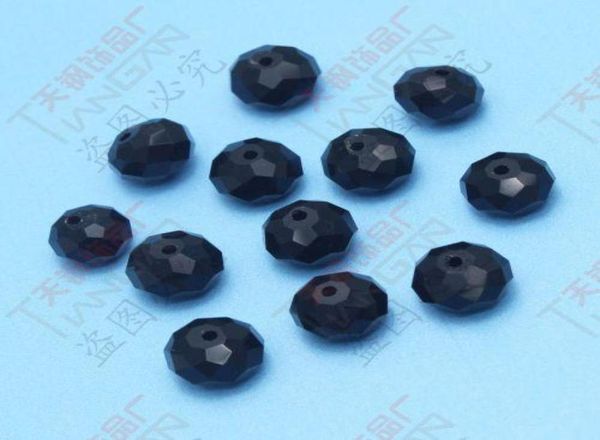 

charming trendy 120pcs whole black faceted 10mm diameter shining crystal loose glass beadsmade in china1886648