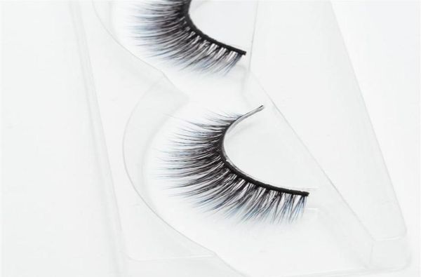 

seashine eyelash luxurious blue colorful synthetic 3d silk eyelash strips eyelashes color false lashes 261z1139775