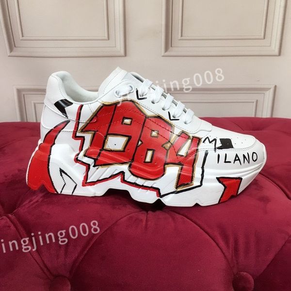 

new luxury designer sports shoes cotton sneakers designer fashion classic trainer lace-up jogging shoes casual men's shoes size35-45 hc, Black