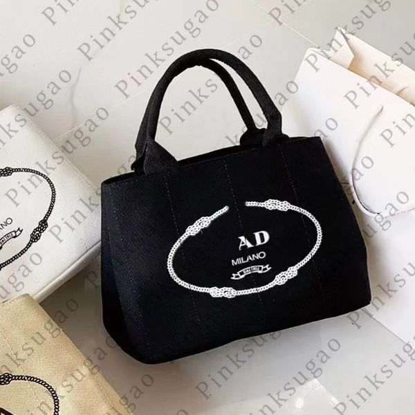 

pink sugao women tote bag crossbody bag shoulder bag handbag canvas large capacity fashion luxury shopping bag purse 3color xinming-230821-3
