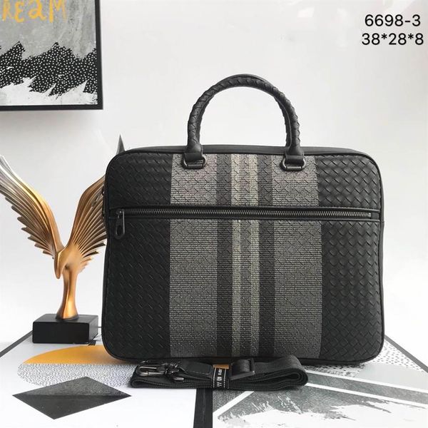 

luxury mens bags lapbag men briefcase genuine leather handbags size 38 28 8cm model 6698293h