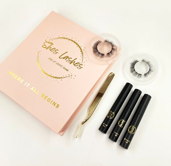 

false eyelashes diy at home lash kit bond sealant remover tweezers precut segment cluster eyelash customized 230822