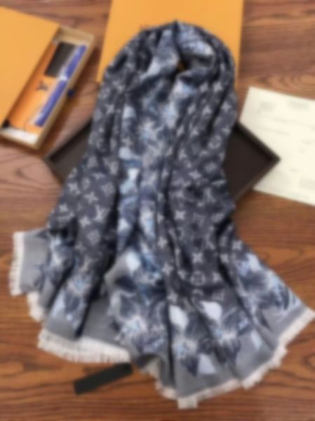 

designer scarf set for men women winter wool fashion scarf designers cashmere shawl ring luxury plaid check sciarpe echarpe homme, Blue;gray