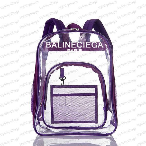 

designer bag mens backpack waterproof bags luxury backpack daily leisure bag transparent backpack womens backpack book bag bags stylishyslba