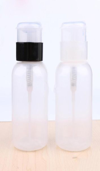 

tamax clear refillable empty bottles pump dispenser nail art polish remover cleaner empty spray liquid plastic bottle nail art too8006906