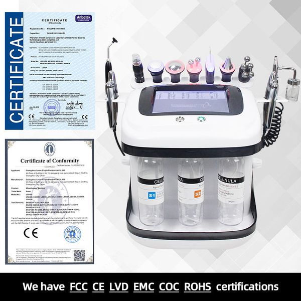 

10 in 1 multifunctional hydra facials facial massager skin rejuvenation facial vacuum blackhead remover machine skin deep cleaning moisturiz