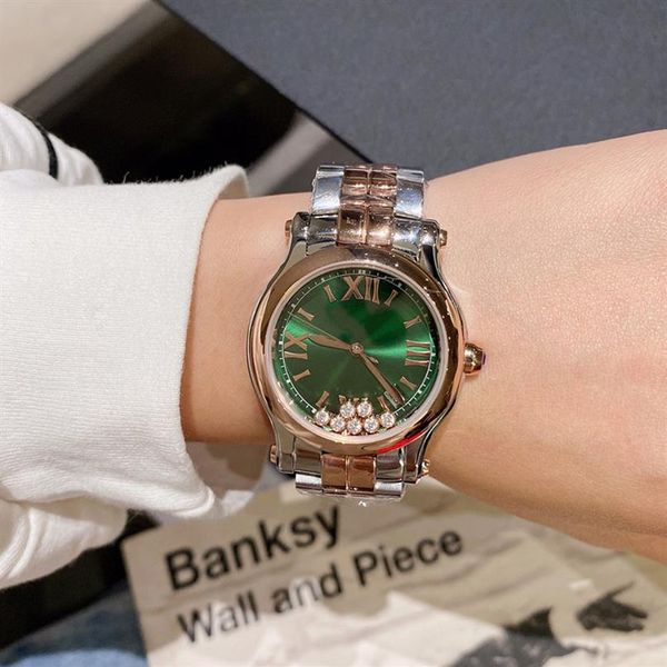 

women watch quartz movement watches business lady wristwatches 36mm sapphire montre de luxe284a, Slivery;brown