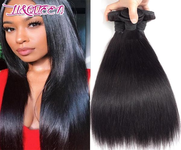 

8a mink brazillian straight unprocessed brazilian human hair brazilian straight hair weave bundles 3pcs or 4pcs a lot33098706141868, Black;brown