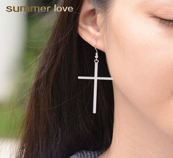 

fashion designer jewelry women punk big gross earrings exaggeration rock ear piercing gold silver plated hook hang earring2002552