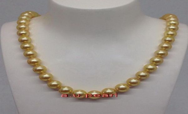 

fine pearls jewelry round long 26quot1011mm natural real south sea golden pearl necklace 14k4091350, Silver