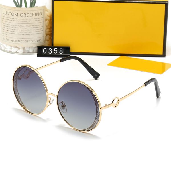 

fashion luxury designer sunglasses for men and woman vintage color film glasses trend leisure for beach outdoor y23249, White;black