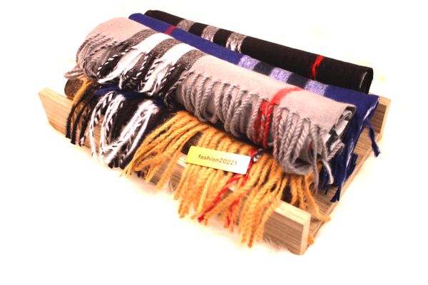 

luxurys designers scarf designer scarf for woman luxury scarf b letters chequer cashmere black grey shawl luxury fashion soft keep warm long, Blue;gray