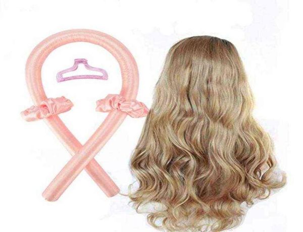 

hair curler heatless sponge rod headband silk ring lazy curlers curls overnight band magic wave 2203043706928