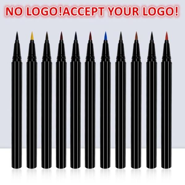 

21 colors neon liquid eyeliner pen colorful waterproof long lasting black eye liner pencil makeup tools accept your logo9575741