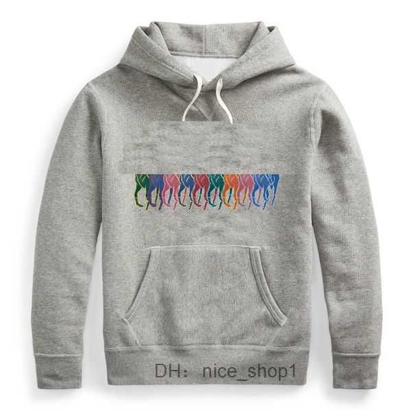 

polo ralphs designer men knits hoodies polos bear embroidery laurens pullover crewneck sleeve nofs hoodie 1 9mbu, Black