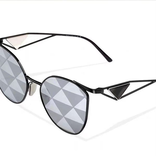 

luxury 2022 sunglasses graduated lenses spr50 women fashion shades metal frame vintage brand glasses men designer elegant inlay ma3428, White;black