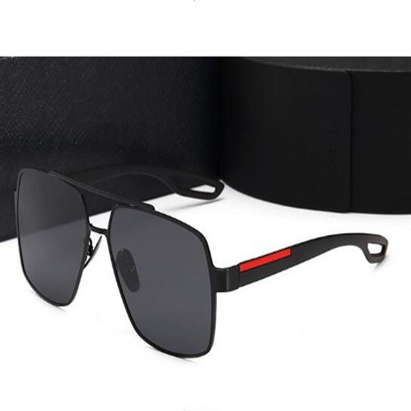 

the latest korean version of large frame polarized sunglasses222l, White;black