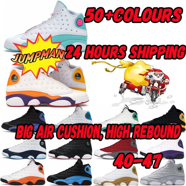 

2023 jumpman 13 13s men retro basketball shoes unc blue del sol obsidian court purple red flint playoffs black cat hyper royal sport sneaker