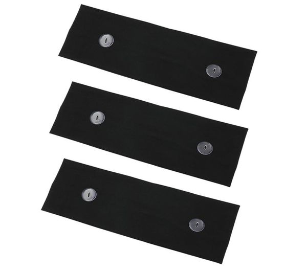 

face mask earloop hairband face mask ear buckle elastic headband ear lanyard holder sports headband with button bandanas whole1453724, Slivery;white