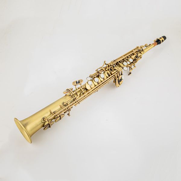 

japan popular saxophone soprano bb retro sax antique copper musical instrument with case all accessories