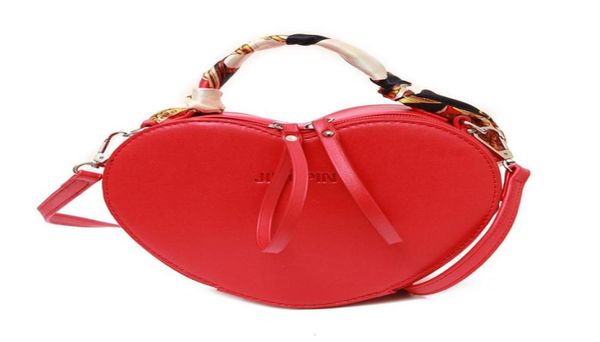 

kids handbag korean fashion heart shape crossbody bag baby girls candies messenger bags coin purses teenager shopping travel bags5435211, Black