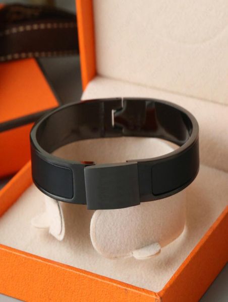 

h bracelet luxury bracelets designer bangle braclets woman armband bangles braclet pulsera bracciale bracciali braccialetto pulser5821910, Black
