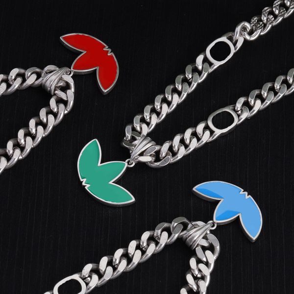 

luxury designer necklaces classic cuban link pendant jewelry retro carving necklacess couples party holiday gift good jewelry accessories, Silver
