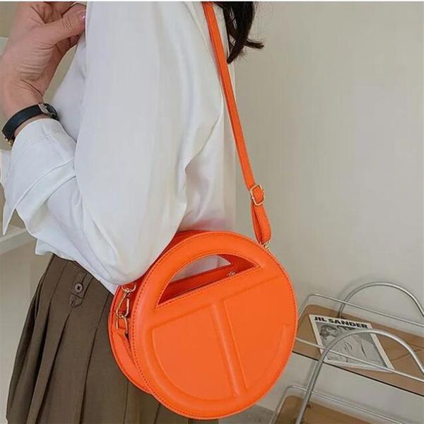 

pu leather wallets big rounds round bags fashion high-end purse bill of lading designer shoulder slung purses mini bag2410, Red;black