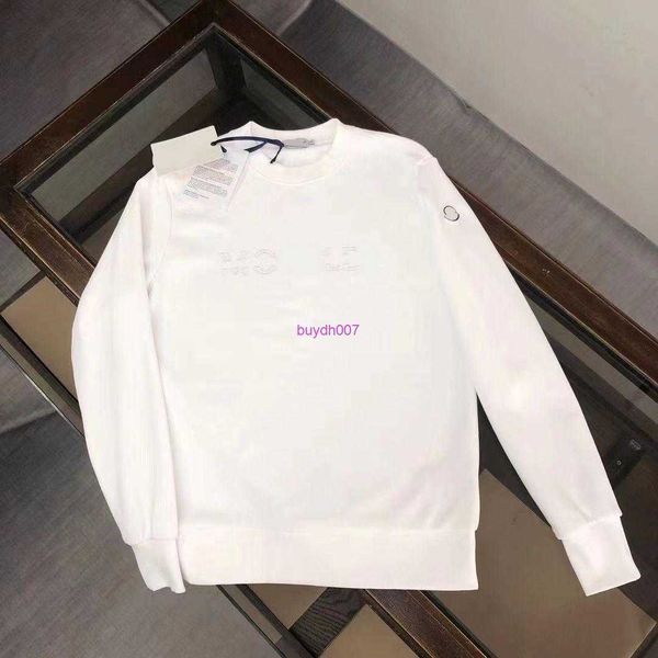 

r6jn men's and women's sweaters autumn and winter 2023 new fashion luxury brand long-sleeved pullover cotton quality loose casual, Black