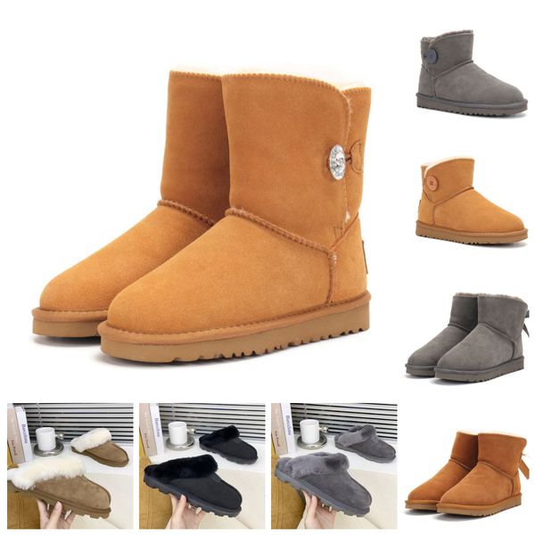 

tazz women boots tasman slippers boots woman ultra mini platform boot shoes suede upper chestnut fur black sheepskin mules comfort fall wint