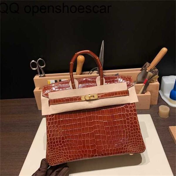 

designer bags birkins handbag 5a quality handmade genuine leather crocodile women crocodile edition