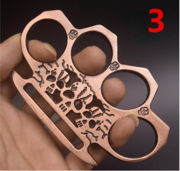 

new high hardness hell detective constantine metal knuckle outdoor edc tools knuckles duster buckle break window selfdefense6475441
