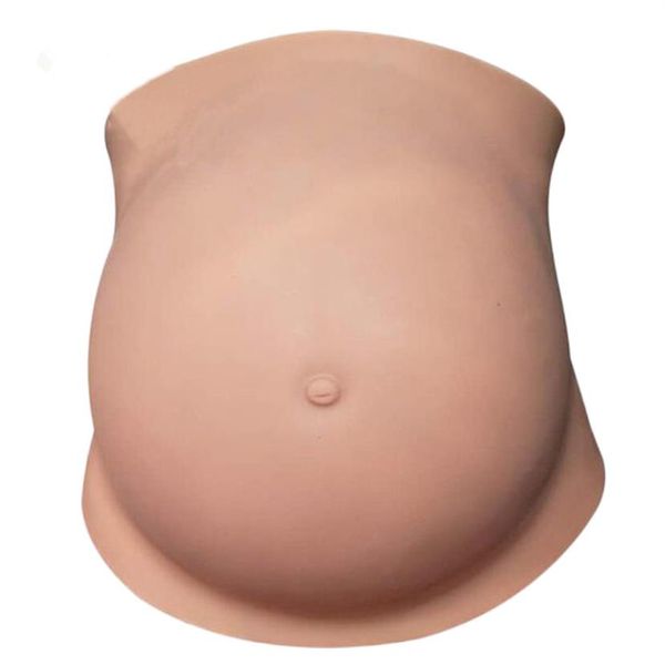 

concave bottom 2-10months adjust waist artificial belly silicone pregnant tummy fake pregnancy belly for lady men and 232m