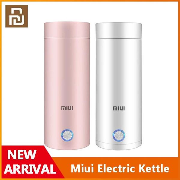 

xiaomi youpin miui portable electric kettle thermal cup coffee travel water boiler temperature control smart water kettle thermos 3391