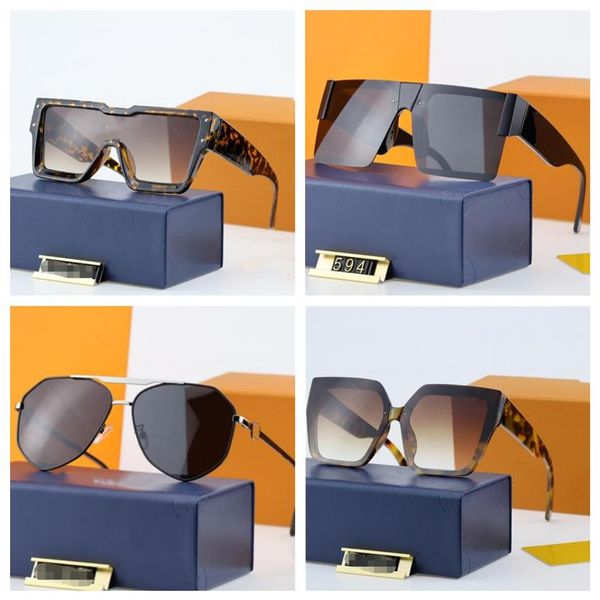 

designer sunglasses for women brand luxury glasses for man woman outdoor beach fashion with box336i, White;black