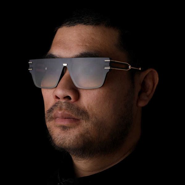 

new personalized box metal punk sunglasses popular party wear glasses, White;black