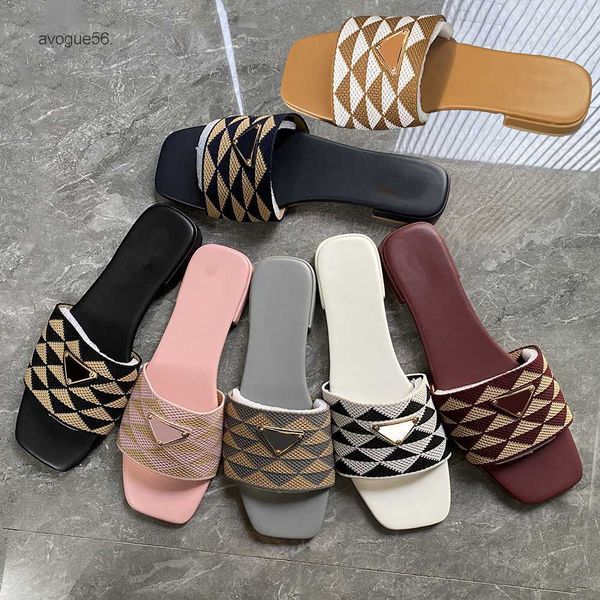 

embroidered fabric slides slippers black beige multicolor embroidery mules womens home flip flops casual sandals summer leather flat slide r