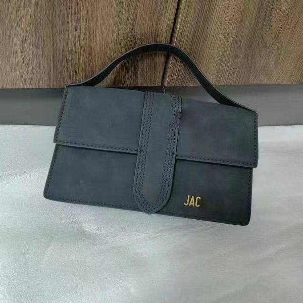 

le grand bambino designer women's handbag vintage underarm suede one-shoulder luxury handheld purse